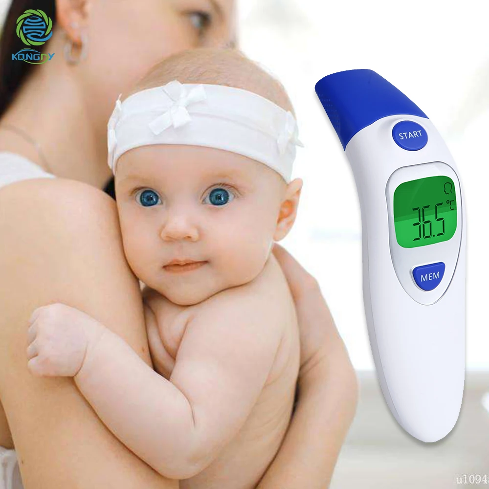 KONGDY Thermometer Fever Measurement Forehead&Ear Non-contact Multifunction Digital LCD IR Temperature Measuring Instrument
KONGDY Thermometer Fever Measurement Forehead&Ear Non-contact Multifunction Digital LCD IR Temperature Measuring Instrument