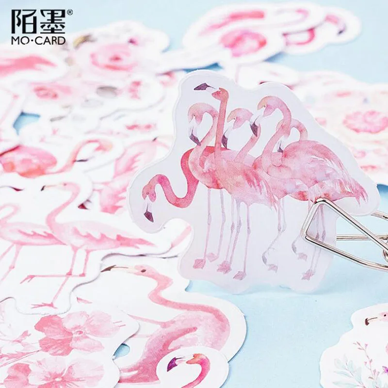 45pcs/box Stationery Stickers Pink Flamingo DIY Sticky Paper Kawaii Handmade Stickers For Decoration Diary Scrapbooking Stickers
45pcs/box Stationery Stickers Pink Flamingo DIY Sticky Paper Kawaii Handmade Stickers For Decoration Diary Scrapbooking Stickers