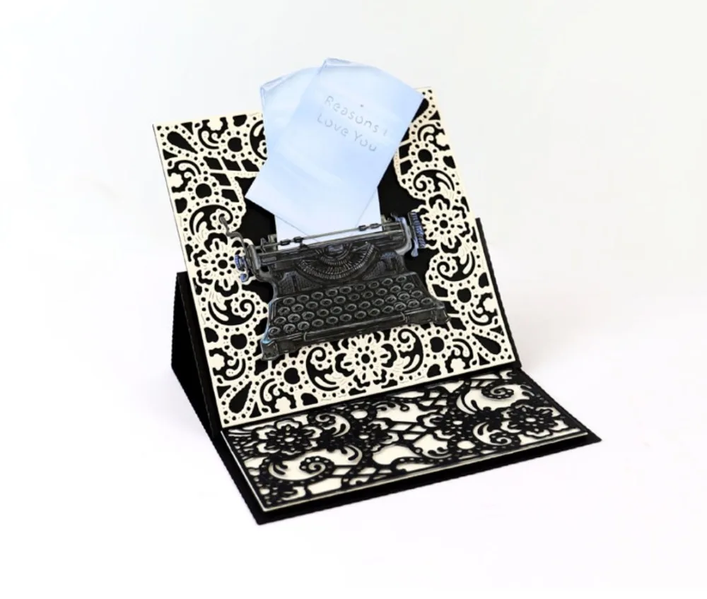 ZFPARTY Typewriter Metal Cutting Dies for DIY Scrapbooking/photo album Decorative Embossing DIY Paper Card
ZFPARTY Typewriter Metal Cutting Dies for DIY Scrapbooking/photo album Decorative Embossing DIY Paper Card