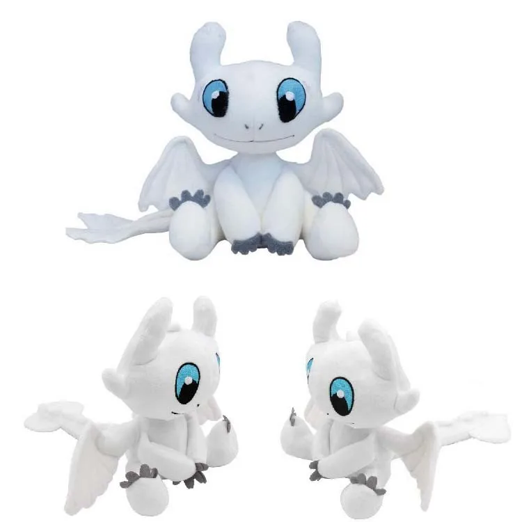 How to Train Your Dragon 3 Plush Toy Light Fury Soft White Dragon Stuffed Doll Christmas Gift 25cm
How to Train Your Dragon 3 Plush Toy Light Fury Soft White Dragon Stuffed Doll Christmas Gift 25cm