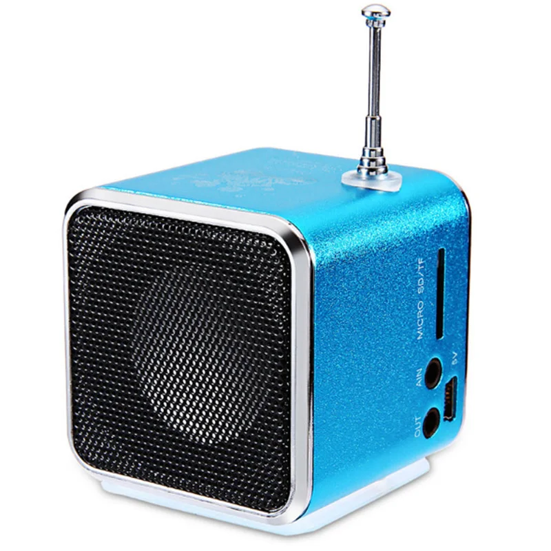 Sports Outdoor Portable Mini TD-V26 Speaker Digital LCD Support Radio Music SD/TF USB FM Stereo Loudspeaker TF Card Music Player
Sports Outdoor Portable Mini TD-V26 Speaker Digital LCD Support Radio Music SD/TF USB FM Stereo Loudspeaker TF Card Music Player