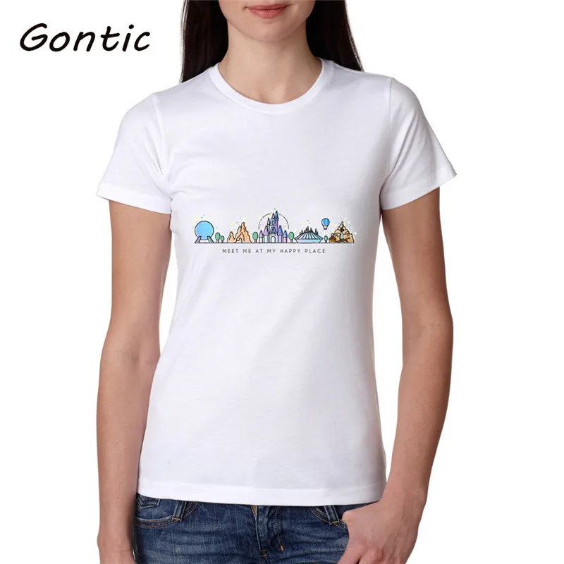 Meet me at my Happy Place Vector Orlando Theme Park Illustration women t shirt printed Landscape comics women tops kawaii tshirt
Meet me at my Happy Place Vector Orlando Theme Park Illustration women t shirt printed Landscape comics women tops kawaii tshirt