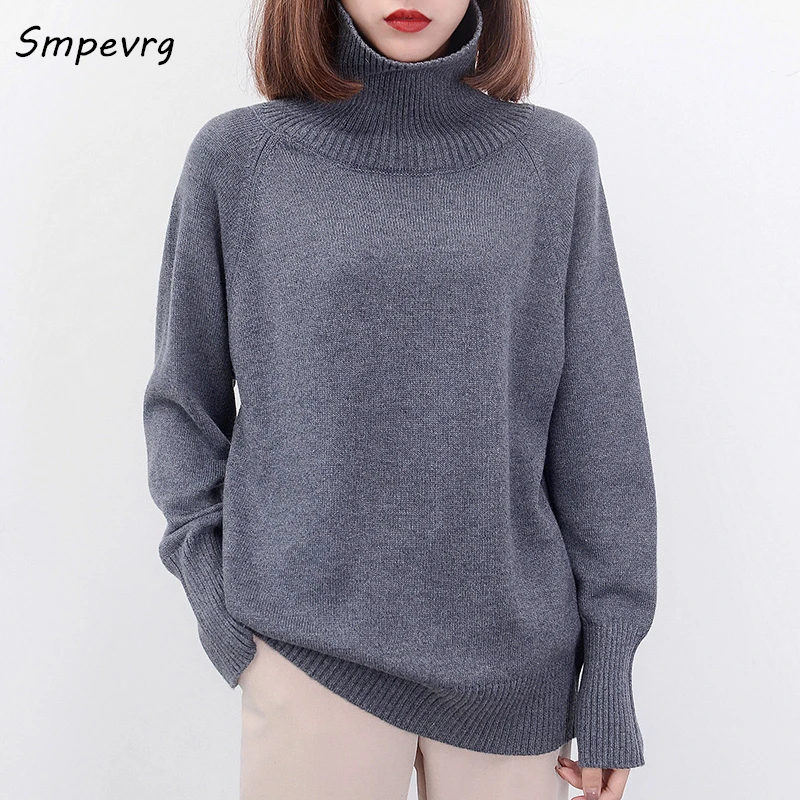 Smpevrg selling women sweaters and pullovers high collar long sleeve cashmere sweater woman knitted autumn winter 2017 European
Smpevrg selling women sweaters and pullovers high collar long sleeve cashmere sweater woman knitted autumn winter 2017 European
