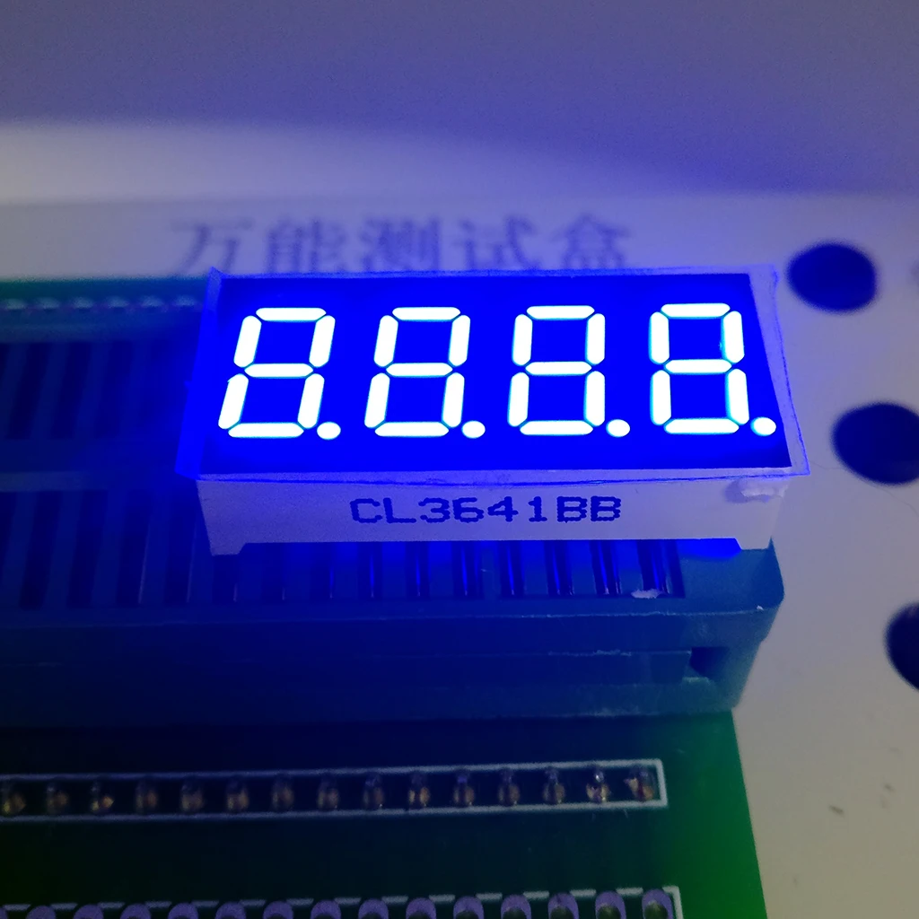 10PCS New and original 4 Bit 0.36 inch Digital Tube LED Display blue Light 7 Segment Common Cathode/Anode
10PCS New and original 4 Bit 0.36 inch Digital Tube LED Display blue Light 7 Segment Common Cathode/Anode