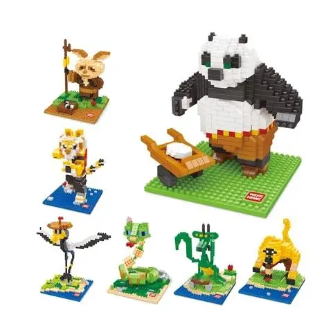 2016 New Arrive Diamond Mini Building Blocks Educational Toys Cartoon person Kung Fu Panda PO Nano Block Brinquedos For Children
2016 New Arrive Diamond Mini Building Blocks Educational Toys Cartoon person Kung Fu Panda PO Nano Block Brinquedos For Children