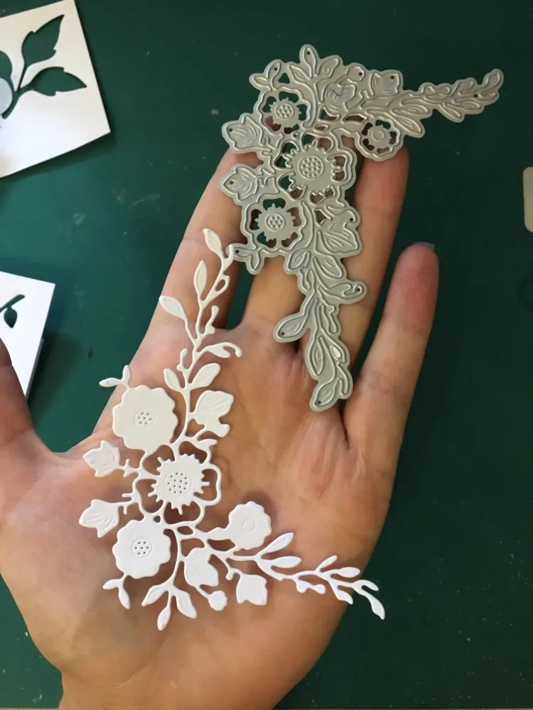 105*88mm Customized Rose Flower Frame Stencil Metal Cutting Dies Cut Practice Hands-on DIY Scrapbooking Album Craft dies Tool
105*88mm Customized Rose Flower Frame Stencil Metal Cutting Dies Cut Practice Hands-on DIY Scrapbooking Album Craft dies Tool