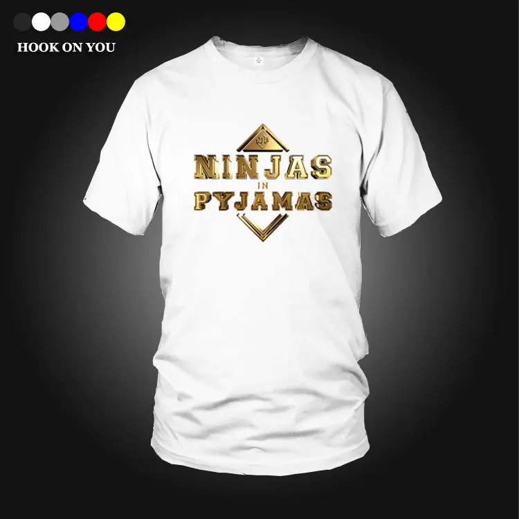 NIP CS CSGO Ninjas in Pyjamas T-Shirt Game Team O Neck Men Microfiber fashion casual camisetas top tees T Shirt