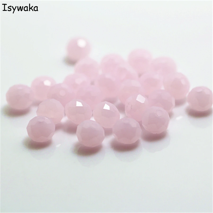 Isywaka Solid Pink Colors 4*6mm 50pcs Rondelle Austria faceted Crystal Glass Beads Loose Round Beads for Jewelry Making
Isywaka Solid Pink Colors 4*6mm 50pcs Rondelle Austria faceted Crystal Glass Beads Loose Round Beads for Jewelry Making