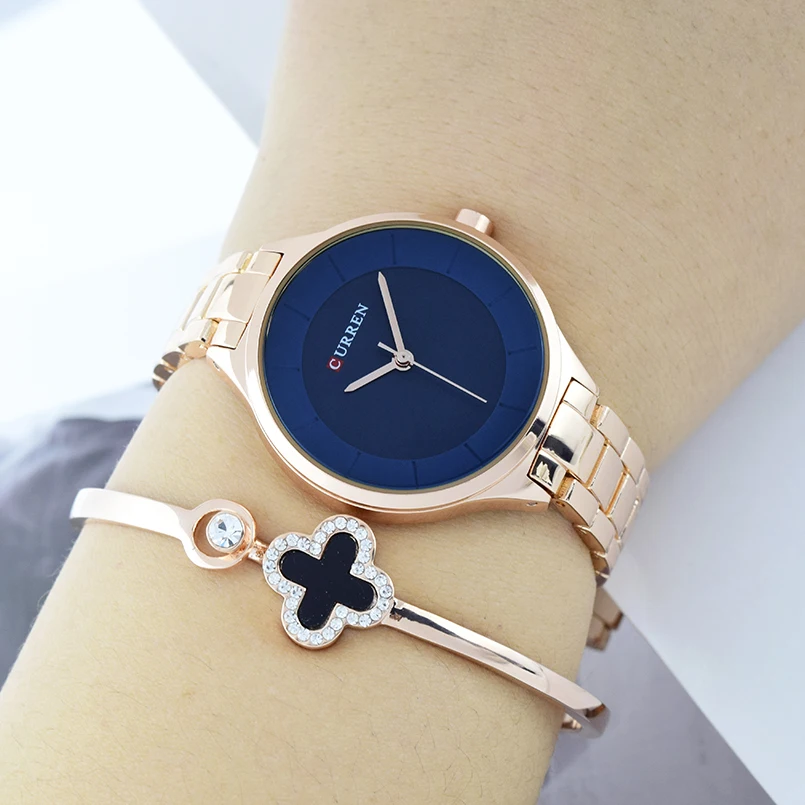 CURREN 9015 Luxury Rose Gold Women's Watch Stainless Steel Ladies Wrist Watches Relogio Feminino Fashion Female Hour reloj mujer
CURREN 9015 Luxury Rose Gold Women's Watch Stainless Steel Ladies Wrist Watches Relogio Feminino Fashion Female Hour reloj mujer