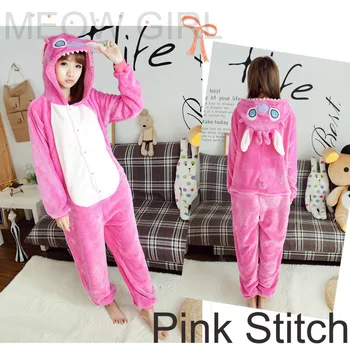 Pink Stitch - Pajamas Anime Onesie Cosplay Costume Unisex Sleepwear Party Nightgown with Pockets
Pink Stitch - Pajamas Anime Onesie Cosplay Costume Unisex Sleepwear Party Nightgown with Pockets