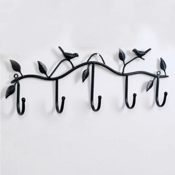 Clothes hook wall hanger bird bathroom accessories 5 hooks metal coat hooks robe
Clothes hook wall hanger bird bathroom accessories 5 hooks metal coat hooks robe