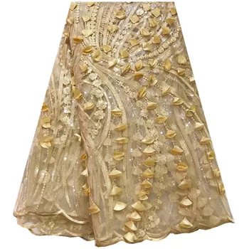 Free Shipping French Laces Fabric With Plenty Sequins Embroidery High Quality Tulle Net Lace With 3D Flower For Women Dress 925 
Free Shipping French Laces Fabric With Plenty Sequins Embroidery High Quality Tulle Net Lace With 3D Flower For Women Dress 925