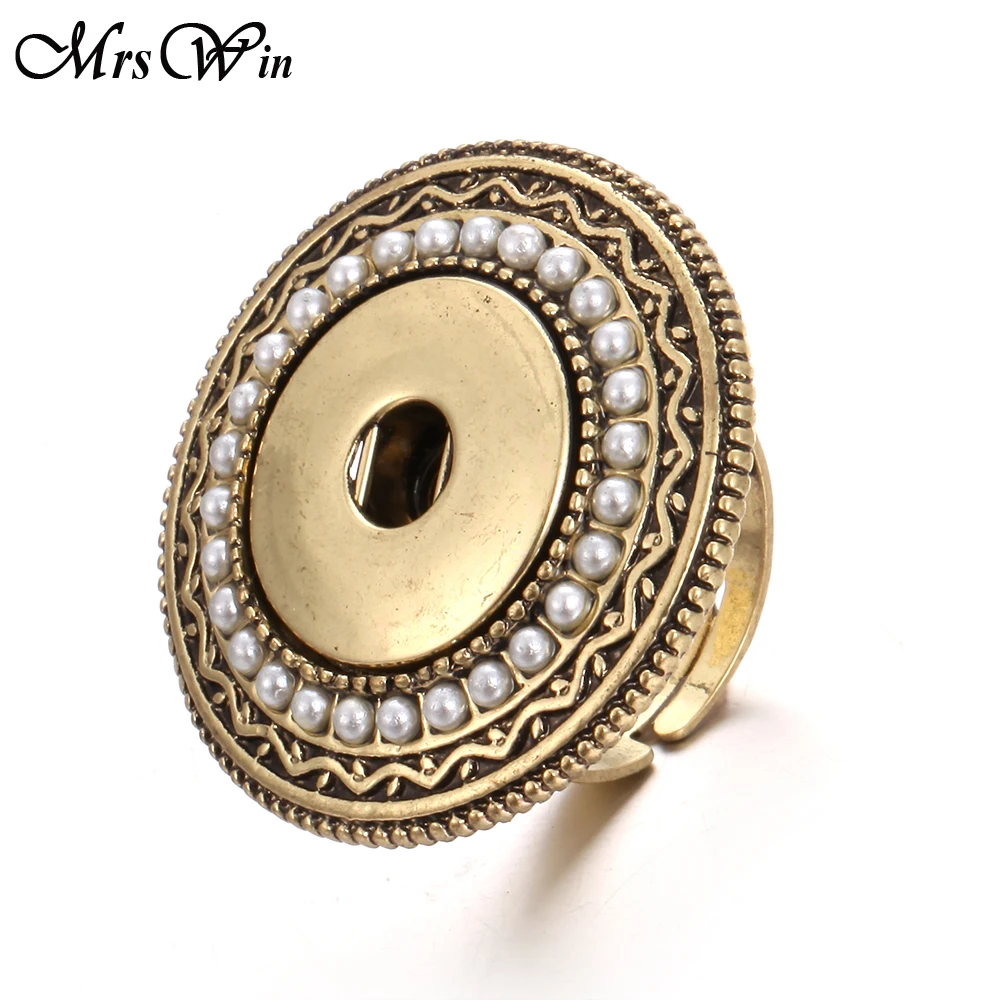 New Snap Jewelry Vintage Snap Button Ring Gold Big Round 18mm Snap Ring for Women Men Adjustable Size Couple Rings Gifts
New Snap Jewelry Vintage Snap Button Ring Gold Big Round 18mm Snap Ring for Women Men Adjustable Size Couple Rings Gifts