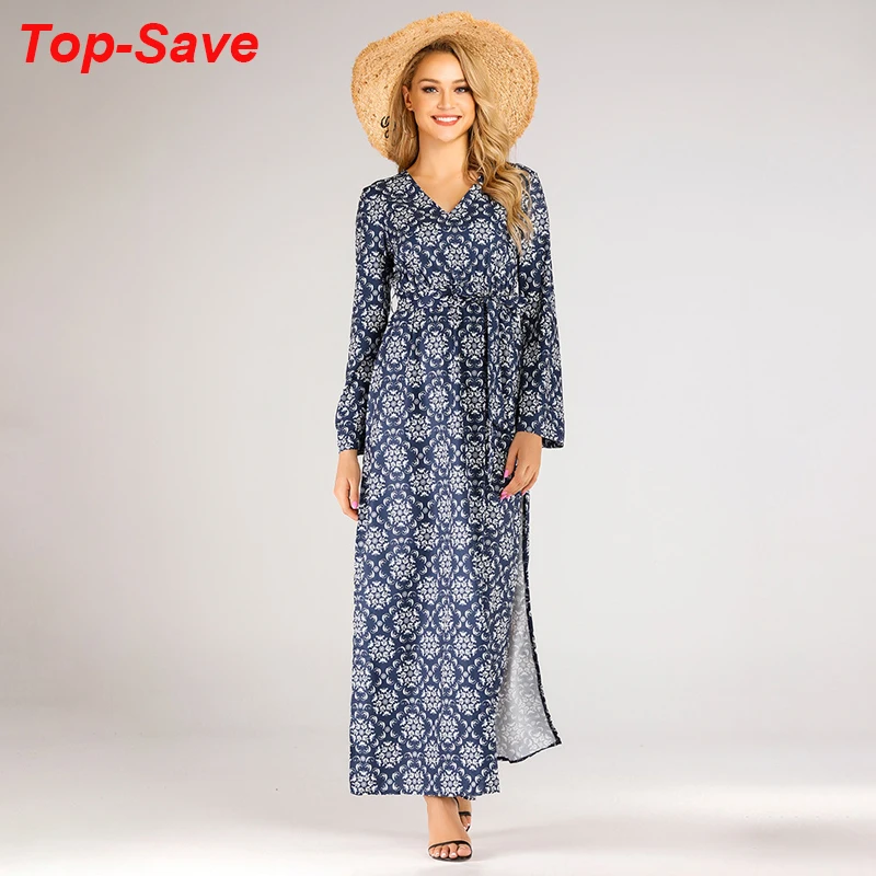 Fashion Printed Kate Middleton Dress Female Retro Tunic Dresses Sexy V-neck High Waist Split Women Floral Maxi Dress Vestidos
Fashion Printed Kate Middleton Dress Female Retro Tunic Dresses Sexy V-neck High Waist Split Women Floral Maxi Dress Vestidos