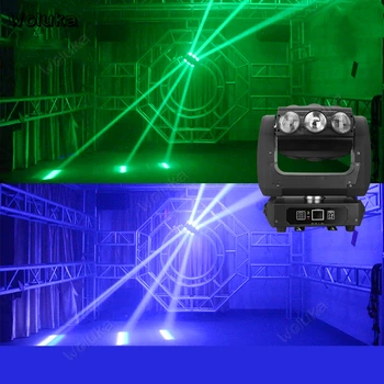 Moving Head lights KST 9PCS Phantom Full Color Stepless Rotating LED Laser Light Sound Control Bar Strobe Dynamic CD50 W01
Moving Head lights KST 9PCS Phantom Full Color Stepless Rotating LED Laser Light Sound Control Bar Strobe Dynamic CD50 W01