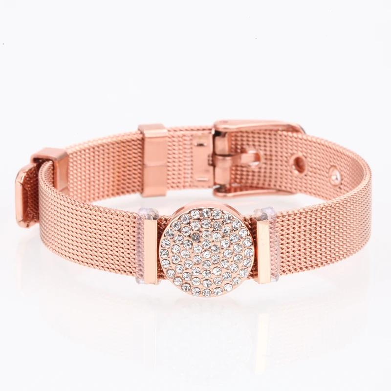 Mcllroy bracelets for women/men fashion mesh crystal stainless steel bracelet bangle rose gold/silver female jewelry 2019 femme
Mcllroy bracelets for women/men fashion mesh crystal stainless steel bracelet bangle rose gold/silver female jewelry 2019 femme