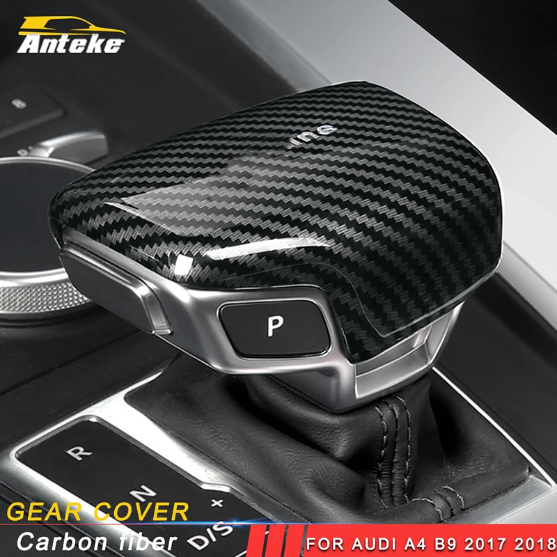 ANTEKE Auto Car gear cover handbrake cover trim sticker Accessories For Audi A4 B9 2017 2018
ANTEKE Auto Car gear cover handbrake cover trim sticker Accessories For Audi A4 B9 2017 2018