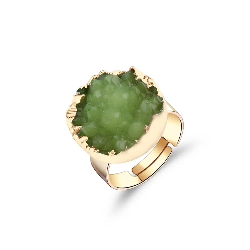 Dayoff Fashion Jewelry Resin Circle Rings for Women Wedding Engagement Ring Round Crystal Rings For Lovers Gold Color Ring R34
Dayoff Fashion Jewelry Resin Circle Rings for Women Wedding Engagement Ring Round Crystal Rings For Lovers Gold Color Ring R34