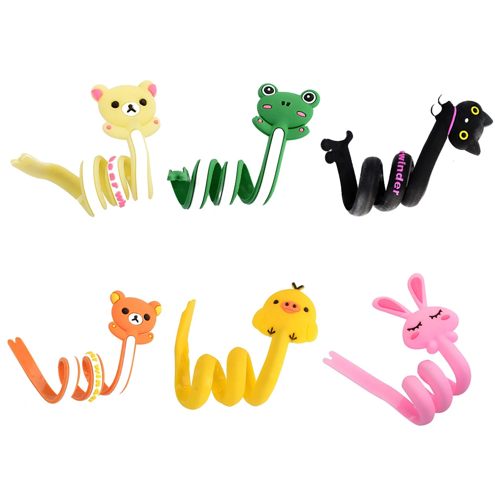 NEW Cartoon Cable Organizer Bobbin Winder Wire Protector Cord Management Marker Holder Cover For Earphone iPhone Samsung MP3 USB
NEW Cartoon Cable Organizer Bobbin Winder Wire Protector Cord Management Marker Holder Cover For Earphone iPhone Samsung MP3 USB
