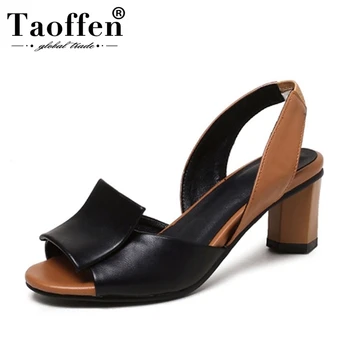TAOFFEN Big Size 32-43 Women Platform Open Toe Women Shoes Square High Heels Dating Sandals Mixed Colors Casual Open Toe Shoes
TAOFFEN Big Size 32-43 Women Platform Open Toe Women Shoes Square High Heels Dating Sandals Mixed Colors Casual Open Toe Shoes