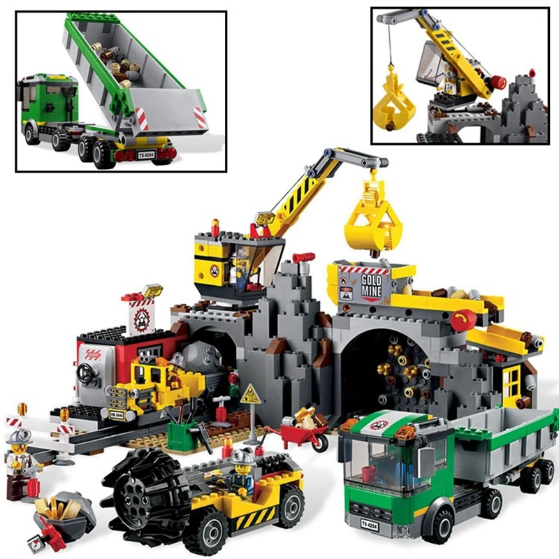Lepin 02071 City Series the City Mine Set Model & Building Blocks Bricks 4204 Educational Children Toys Christmas Gift
Lepin 02071 City Series the City Mine Set Model & Building Blocks Bricks 4204 Educational Children Toys Christmas Gift