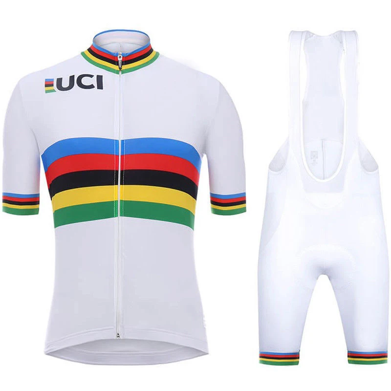 Summer White UCI Cycling Clothing Bike jersey Ropa Quick Dry Mens Bicycle pro Cycling Jerseys 9D gel pad bike shorts
Summer White UCI Cycling Clothing Bike jersey Ropa Quick Dry Mens Bicycle pro Cycling Jerseys 9D gel pad bike shorts