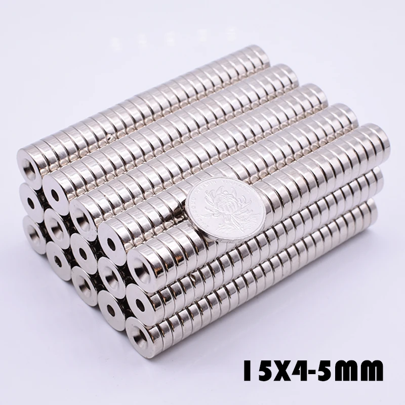 20Pcs neodymium magnet 15x4 mm Hole 5mm super powerful neodymium magnets free shipping Countersunk Ring Magnets 15*4 mm
20Pcs neodymium magnet 15x4 mm Hole 5mm super powerful neodymium magnets free shipping Countersunk Ring Magnets 15*4 mm