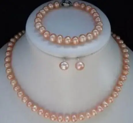 Free P & P **** 7-8 mm natural pink Akoya cultured pearl bracelets necklace earring jewelry set
Free P & P **** 7-8 mm natural pink Akoya cultured pearl bracelets necklace earring jewelry set