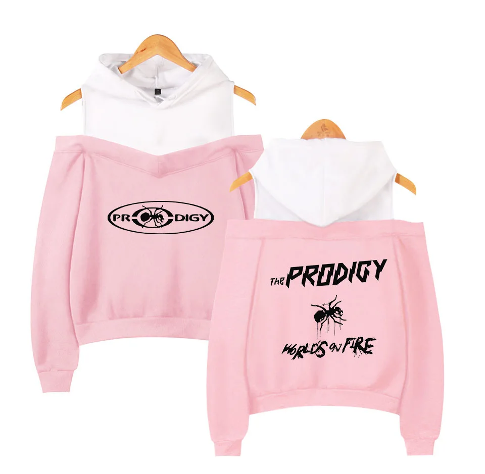 Metal Rock Band The Prodigy Printed Women Hoodies Sweatshirts Harajuku Streetwear Hip Hop Sexy Off Shoulder Fleece Hooded Jacket
Metal Rock Band The Prodigy Printed Women Hoodies Sweatshirts Harajuku Streetwear Hip Hop Sexy Off Shoulder Fleece Hooded Jacket