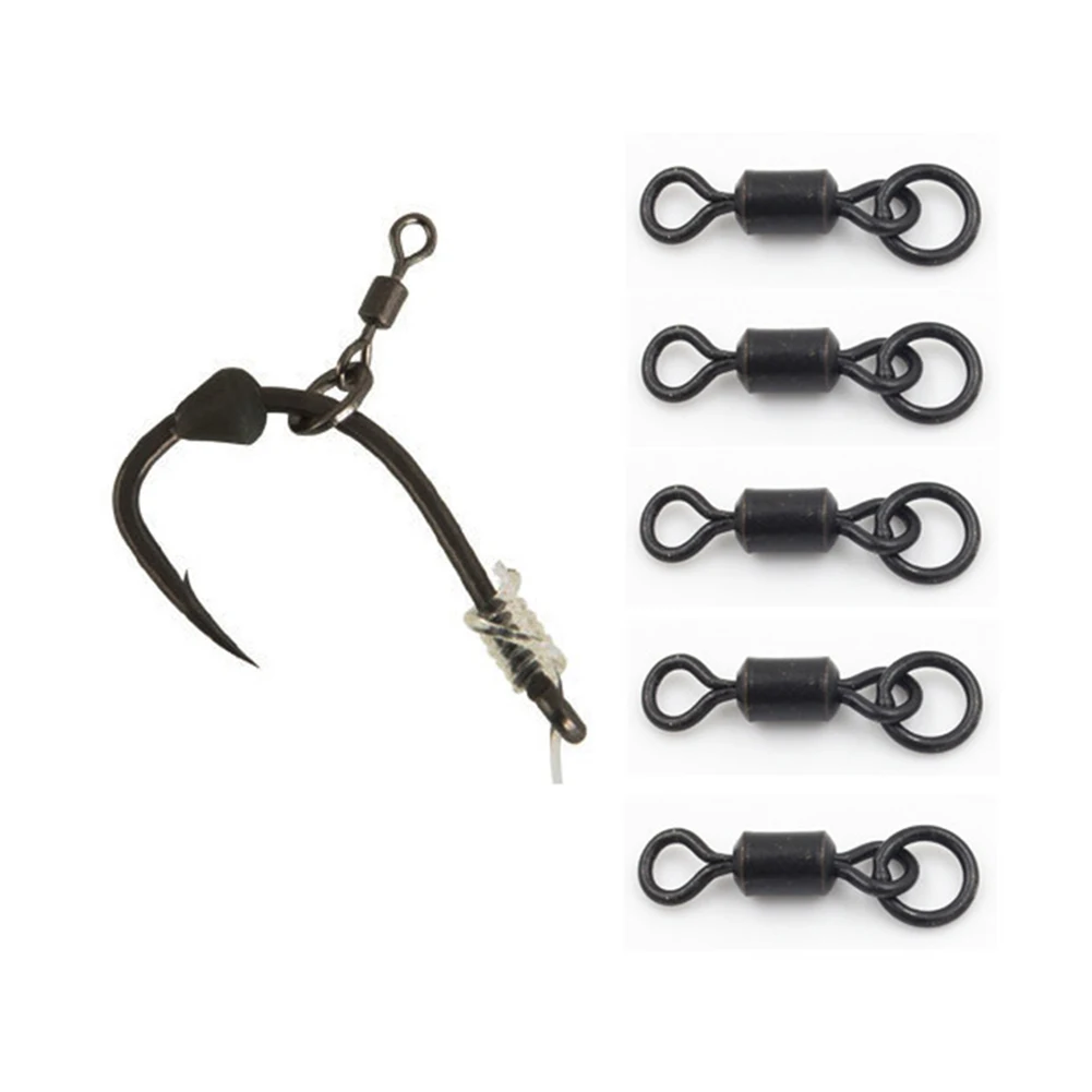 20pcs 50pcs Steel Micro Hook Quick Connect Safe Spinning Flexible Ring High Tensile For Carp Fishing Swivels Corrosion Resistant
20pcs 50pcs Steel Micro Hook Quick Connect Safe Spinning Flexible Ring High Tensile For Carp Fishing Swivels Corrosion Resistant