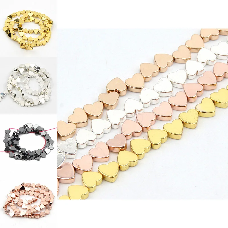 68pcs/Strand 5x6mm Natural Love Heart Loose Spacer Hematite Stone Beads For Jewelry Diy Bracelet Making Free Shipping
68pcs/Strand 5x6mm Natural Love Heart Loose Spacer Hematite Stone Beads For Jewelry Diy Bracelet Making Free Shipping