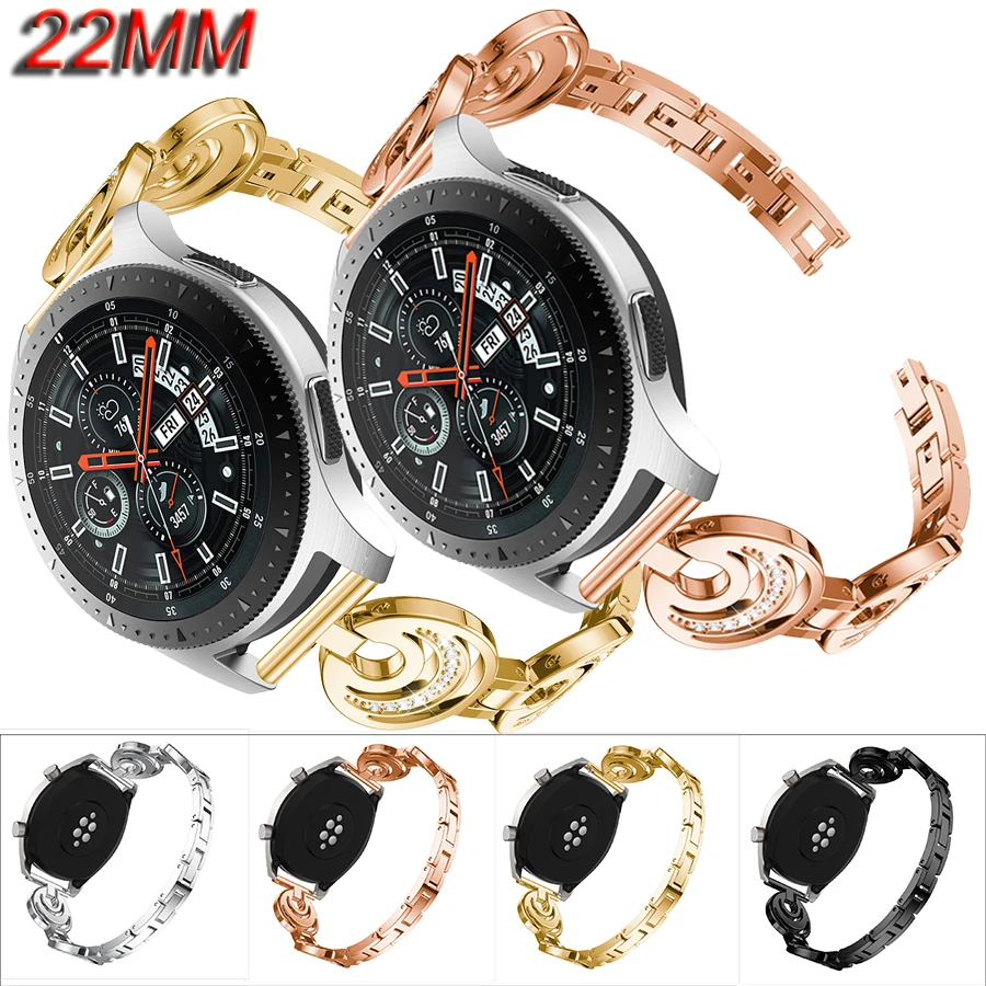 22MM Star Rhinestone Stainless Steel Band For Samsung Galaxy Watch 46mm Smart Watch Metal Replacement Bracelet Watch Strap Band
22MM Star Rhinestone Stainless Steel Band For Samsung Galaxy Watch 46mm Smart Watch Metal Replacement Bracelet Watch Strap Band