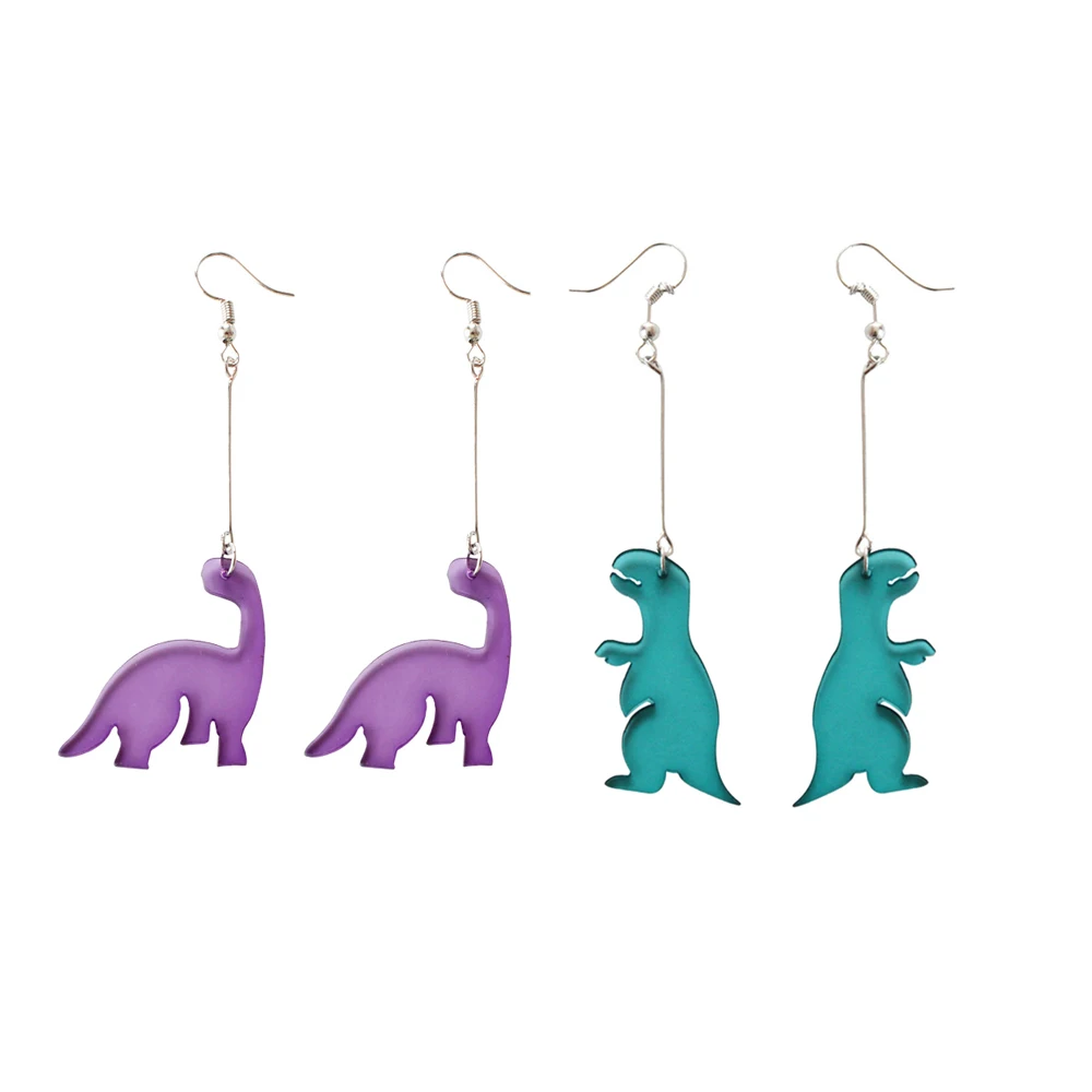 Cute Transparent Acrylic Dinosaur Drop Earrings Long Wire Dangle Hook Earrings for Women Girl Handmad Gift Jewelry Party Earring
Cute Transparent Acrylic Dinosaur Drop Earrings Long Wire Dangle Hook Earrings for Women Girl Handmad Gift Jewelry Party Earring