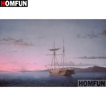 HOMFUN Full Square/Round Drill 5D DIY Diamond Painting "Boat scenery" Embroidery Cross Stitch 5D Home Decor A15739
HOMFUN Full Square/Round Drill 5D DIY Diamond Painting "Boat scenery" Embroidery Cross Stitch 5D Home Decor A15739