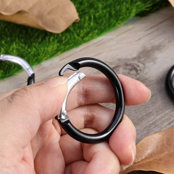 4pcs/set Round Aluminum Alloy Carabiner Keychain Outdoor Camping Climbing Snap Clip Lock Buckle Hook Fishing Tool 4 Colors
4pcs/set Round Aluminum Alloy Carabiner Keychain Outdoor Camping Climbing Snap Clip Lock Buckle Hook Fishing Tool 4 Colors