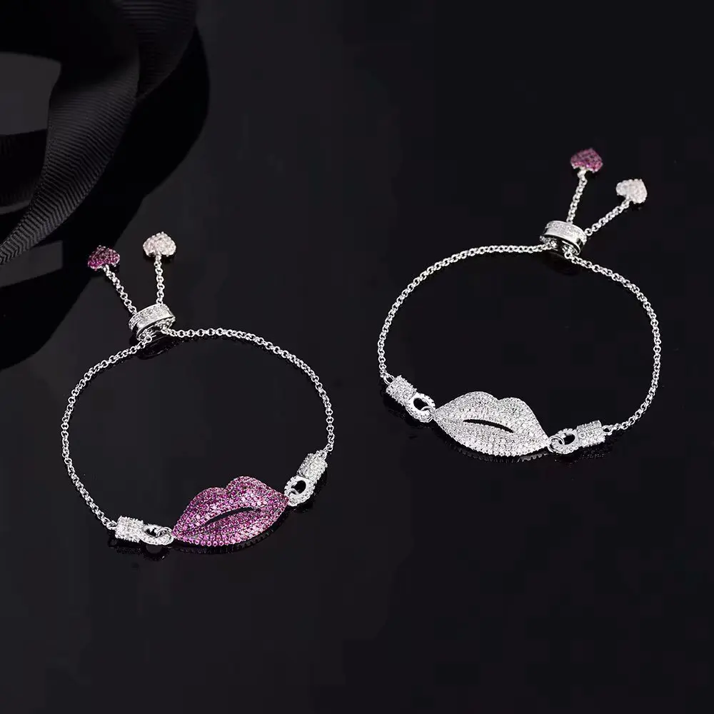 Hot Sale Charming Mouth Bracelets&Bangles For Women Girls Silver Color Red Lips Bracelets Statement Jewelry Wholesale zk40
Hot Sale Charming Mouth Bracelets&Bangles For Women Girls Silver Color Red Lips Bracelets Statement Jewelry Wholesale zk40