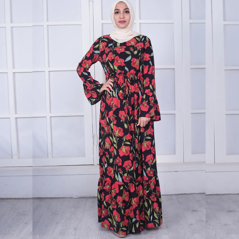 Plus Size Vestidos 2019 Abaya Dubai Kaftan Crepe Long Bandage Hijab Arabic Muslim Dress Women Elbise Turkish Islamic Clothing
Plus Size Vestidos 2019 Abaya Dubai Kaftan Crepe Long Bandage Hijab Arabic Muslim Dress Women Elbise Turkish Islamic Clothing
