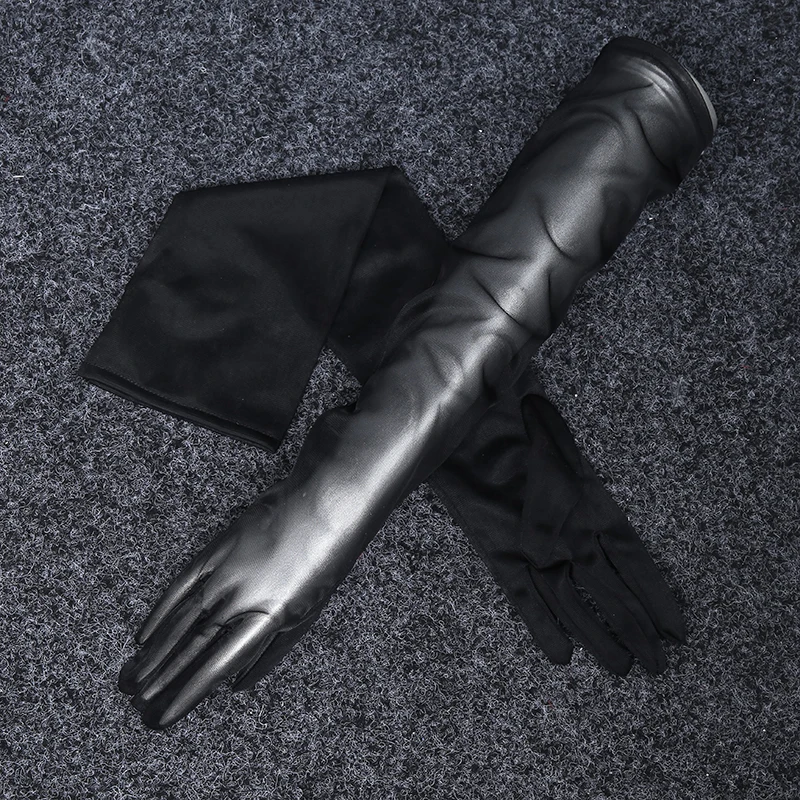 Spring summer women's sexy perspective mesh glove female performance formal long sunscreen driving lace glove 55cm R1058
Spring summer women's sexy perspective mesh glove female performance formal long sunscreen driving lace glove 55cm R1058