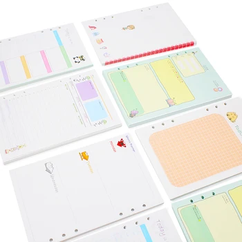 Kawai Loose Leaf 6 Holes Planner Filler Papers For Filofax/Spiral Notebook Binder Refill Inner Pages Daily Weekly Monthly
Kawai Loose Leaf 6 Holes Planner Filler Papers For Filofax/Spiral Notebook Binder Refill Inner Pages Daily Weekly Monthly