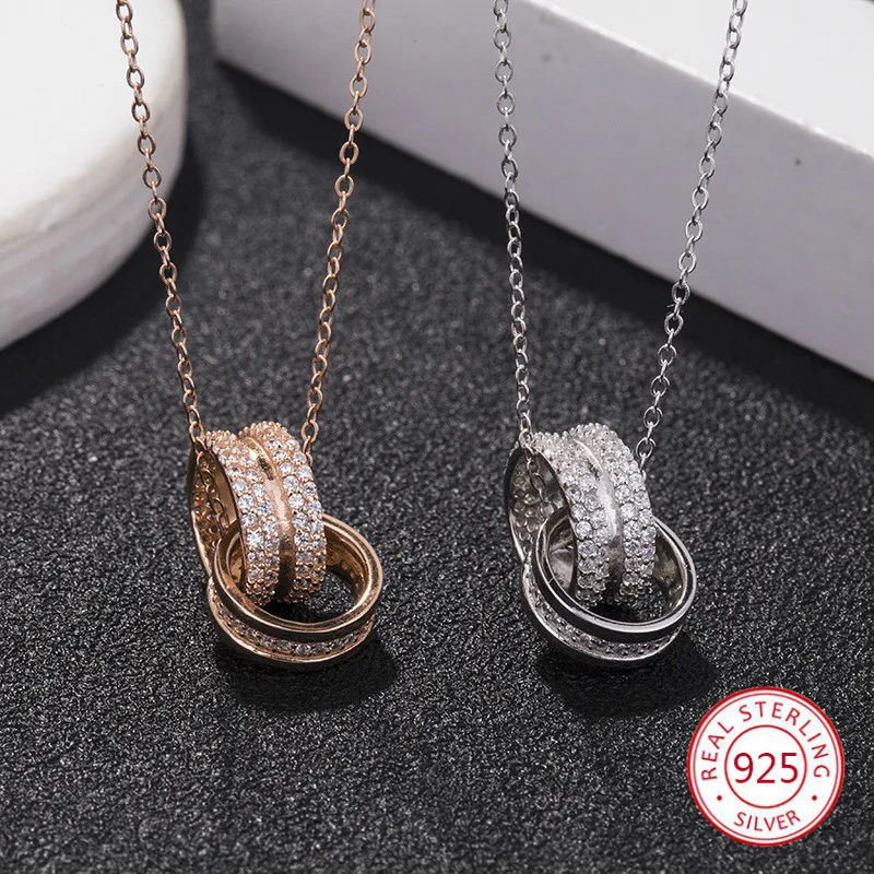 925 sterling silver pendant necklace personality fashion jewelry lucky woman inlaid meteorite circle birthday gift 2019 new hot
925 sterling silver pendant necklace personality fashion jewelry lucky woman inlaid meteorite circle birthday gift 2019 new hot