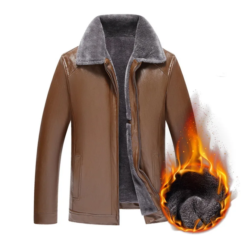 Winter Vintage Leather Jackets Men Fleece Turn Down Suede Jackets Casual Outwear Windbreaker Jacket Veste Homme Motorcycle Coats
Winter Vintage Leather Jackets Men Fleece Turn Down Suede Jackets Casual Outwear Windbreaker Jacket Veste Homme Motorcycle Coats