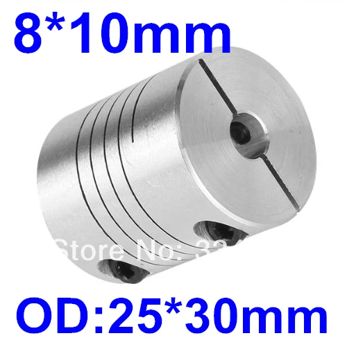 Free Shipping 8x10mm CNC Stepper Motor Shaft Coupler Flexible Coupling OD 25x30mm CNC parts
Free Shipping 8x10mm CNC Stepper Motor Shaft Coupler Flexible Coupling OD 25x30mm CNC parts
