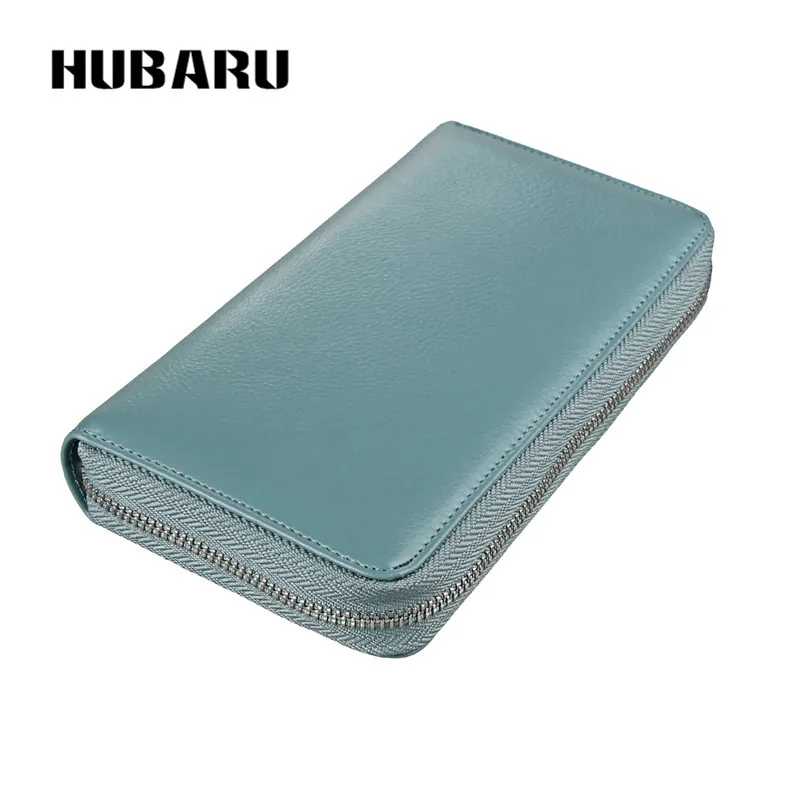 HUBARU Women Long Wallet Genuine Leather Purse Zipper Female Clutch Money Fashion Card Holder Wallets High Volume Design
HUBARU Women Long Wallet Genuine Leather Purse Zipper Female Clutch Money Fashion Card Holder Wallets High Volume Design