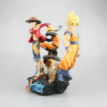 2019 new Jump Force Luffy Son Goku Naruto Action Figures 1/8 scale painted figure figurine Statue PVC figure Toys Brinquedos
2019 new Jump Force Luffy Son Goku Naruto Action Figures 1/8 scale painted figure figurine Statue PVC figure Toys Brinquedos