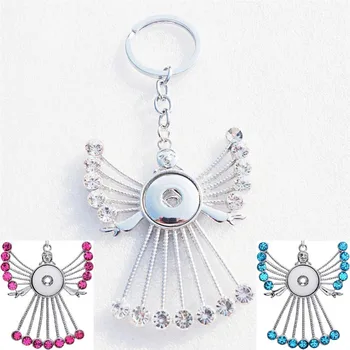 Fairy Girl Angel Keychains Metal 18mm Snap Buttons Keyrings Women Jewelry 12pcs/lot Mix Colors
Fairy Girl Angel Keychains Metal 18mm Snap Buttons Keyrings Women Jewelry 12pcs/lot Mix Colors
