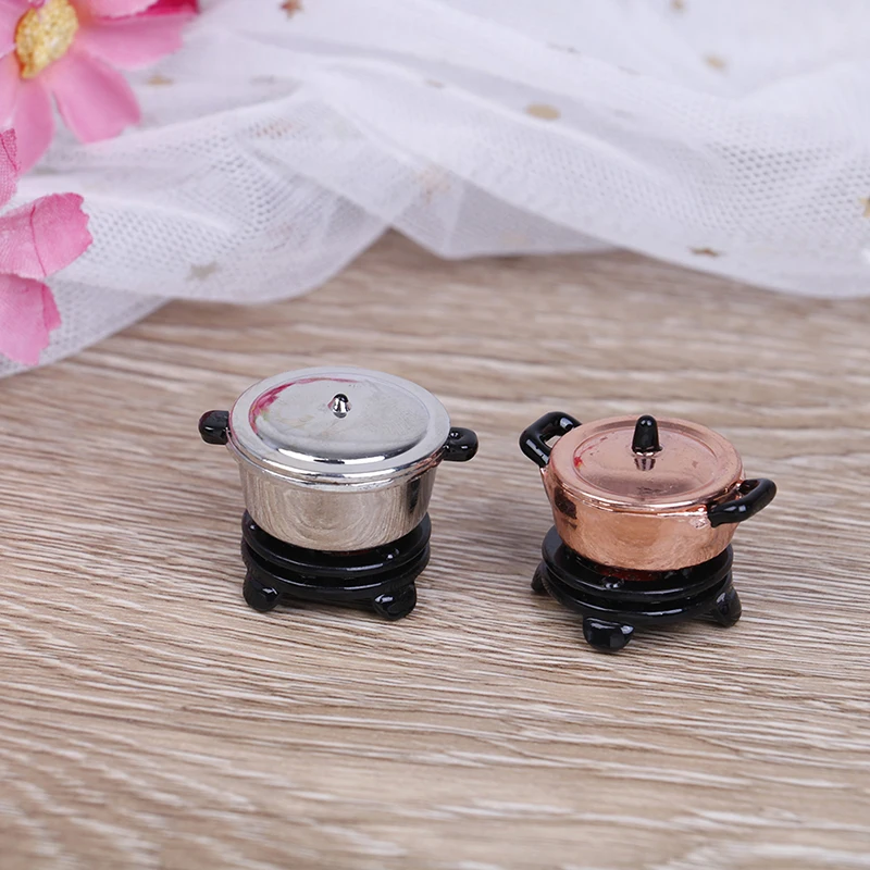 Mini 1/12 Pot with Furnace Simulation Miniature Kitchenware Model Toy for Doll Decoration Dollhouse Furniture Toy Accessories
Mini 1/12 Pot with Furnace Simulation Miniature Kitchenware Model Toy for Doll Decoration Dollhouse Furniture Toy Accessories