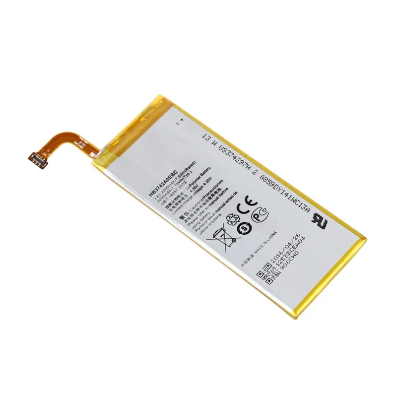 Новый аккумулятор 3 8 в 2000 мАч HB3742A0EBC для Huawei Ascend P6 P6-U06 p6-c00 p6-T00/ G6 G620 G621 G620s G630 Bateria |