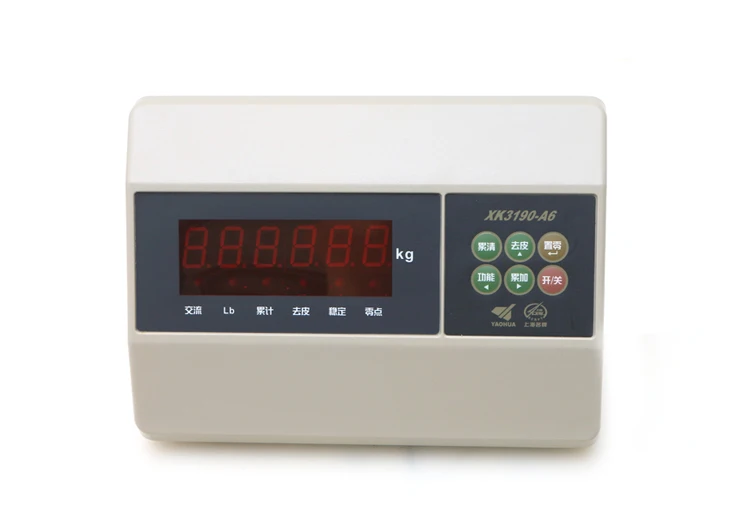A6 Instrument Head Electronic Scale Electronic Pound Display Weighing Control Instrument XK3190-A6
A6 Instrument Head Electronic Scale Electronic Pound Display Weighing Control Instrument XK3190-A6