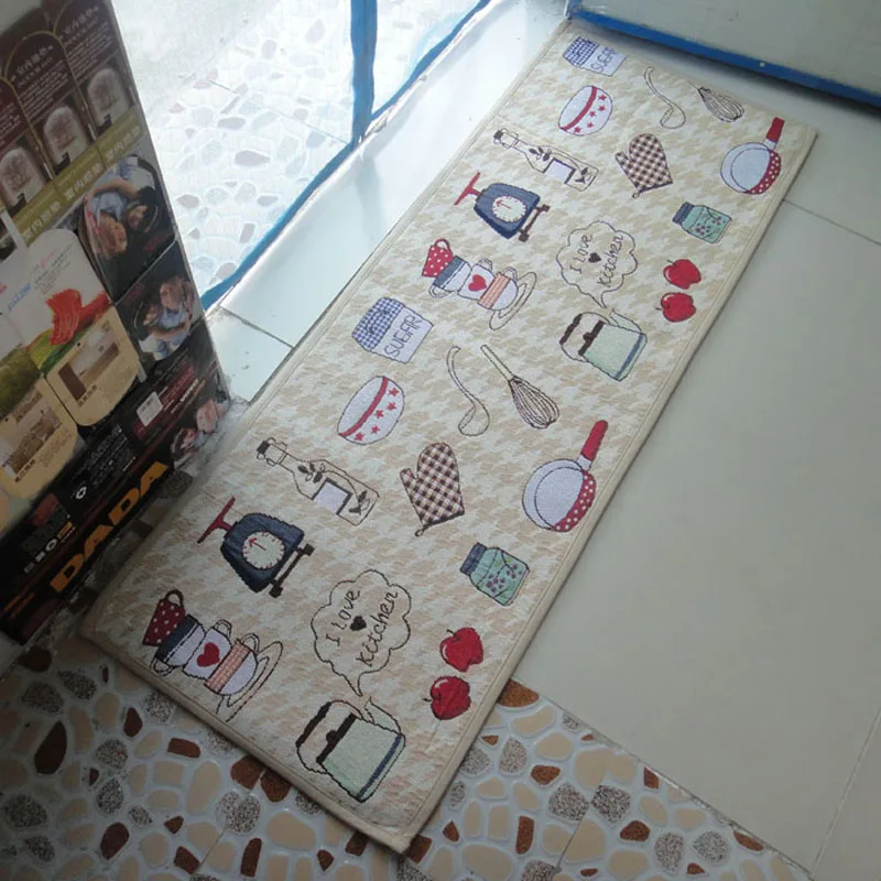 Non-Slip Jaquard Kitchen Mat Bathroom Area Rug Dustproof Bedroom Carpet Entrance Doormat
Non-Slip Jaquard Kitchen Mat Bathroom Area Rug Dustproof Bedroom Carpet Entrance Doormat
