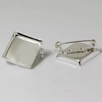 Blank Brooches Pins Bases Square Deep Wall Bezel Cups Back Pin Cameo Cabochons Settings Findings Multi-color Plated Wholesale
Blank Brooches Pins Bases Square Deep Wall Bezel Cups Back Pin Cameo Cabochons Settings Findings Multi-color Plated Wholesale